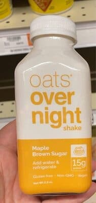 Maple Brown Sugar Shake