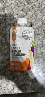 Serenity Kids Organic Sweet Potato & Parsnip