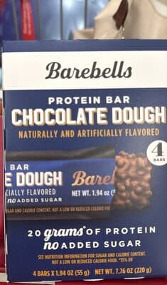 Protein Bar Chocolate Dough