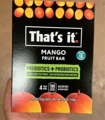 Mango Fruit Bar