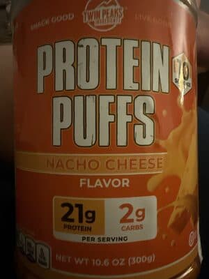 Nacho Cheese Protein Puffs