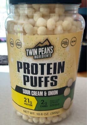 Sour Cream & Onion Protein Puffs