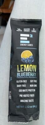 Lemon Blueberry Protein Bar