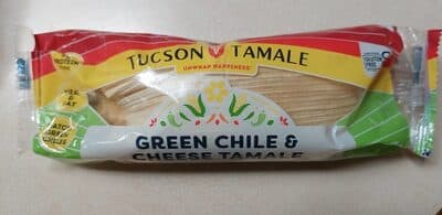 Green Chile & Cheese Tamale