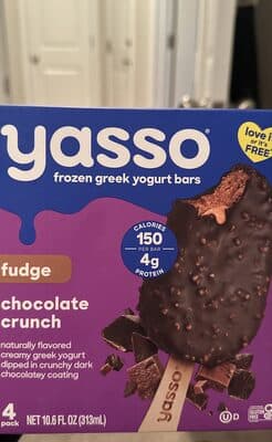 Chocolate Crunch, Frozen Greek Yogurt Bars