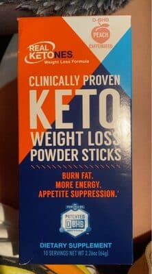 Keto weight loss powder sticks