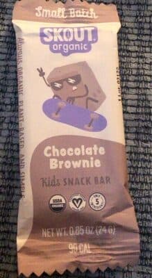 Chocolate brownie kids snack bar