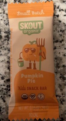 Pumpkin Pie Kids Snack Bar