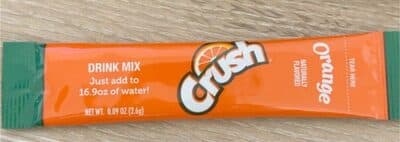 Crush Orange Drink Mix