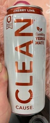Cherry Lime Sparkling Yerba Mate