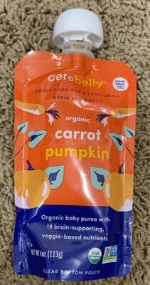Cerebelly Organic Carrot Pumpkin