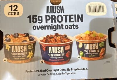 MUSH Protein Overnight Oats