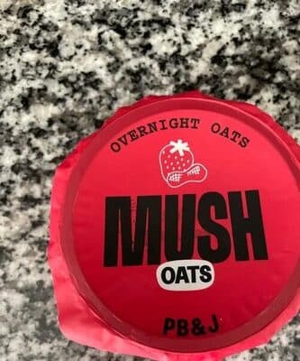 PB & J Overnight Oats