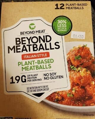 Italian Style Plant-Based Meatballs