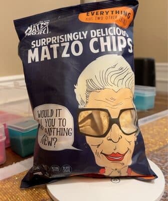 Everything Surprisingly Delicious Matzo Chips