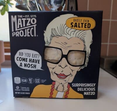 Barely Even Salted Surprisingly Delicious Matzo