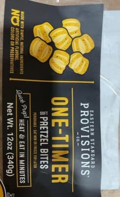 One-Timer Soft Pretzel Bites