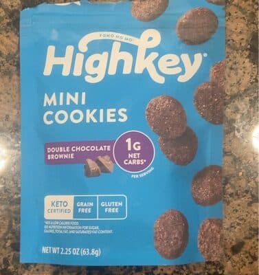 Double Chocolate Brownie Mini Cookies
