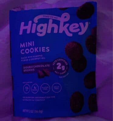 Double Chocolate Brownie Mini Cookies