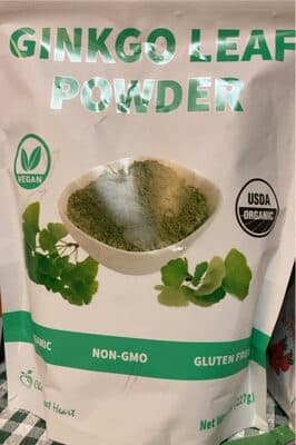 Ginkgo Leaf Powder