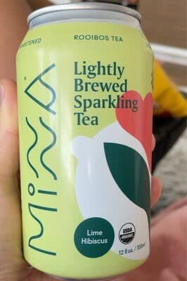 Lime Hibiscus Lightly Brewed Sparkling Tea