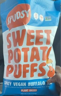 Vegan Buffalo Ranch Sweet Potato Puffs