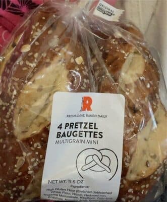 Multigrain Mini Pretzel Baguettes