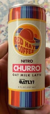 Churro Nitro Oat Milk Latte