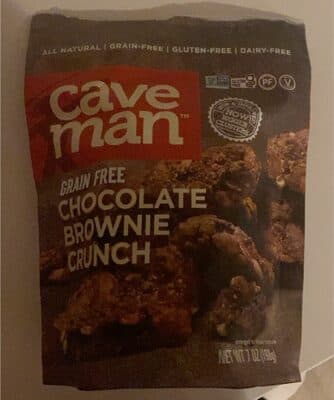 Cave Man Chocolate Brownie Crunch