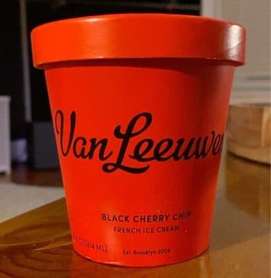 Black Cherry Chip French Ice Cream