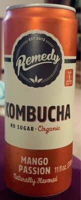 Kombucha, mango passion