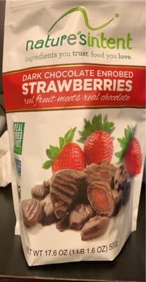 Dark Chocolate Enrobed Strawberries