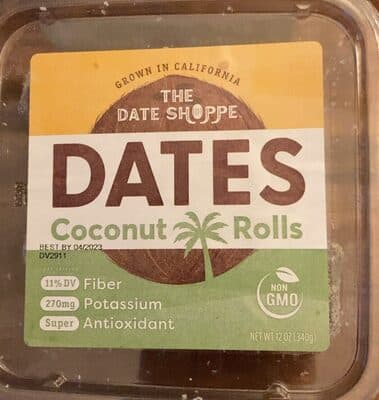 DATES Coconut Rolls