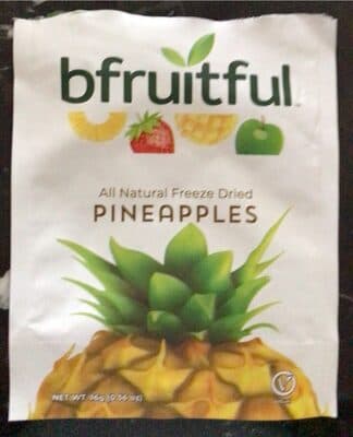 All Natural Freeze Dried Pineapples