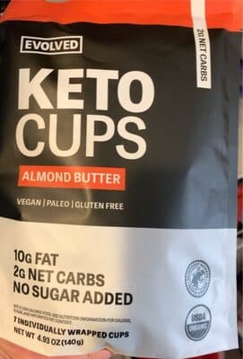 Almond Butter Keto Cups