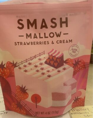 Strawberries & Cream Snackable Marshmallows