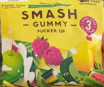 Sour Snackable Gummy Balloons