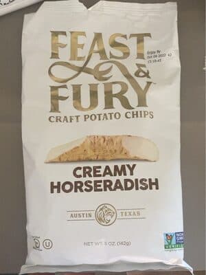 Creamy Horseradish Craft Potato Chips