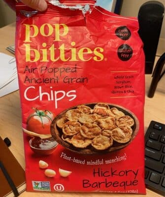 Hickory Barbeque Air Popped Ancient Grain Chips