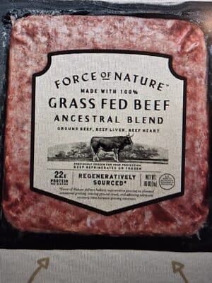 Grass fed beef