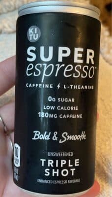 Triple Shot Enhanced Espresso Beverage