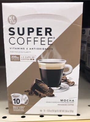 Mocha Flavored Enhanced Coffee Brew Cups