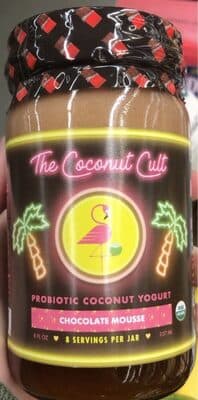 Chocolate Mousse Probiotic Coconut Yogurt