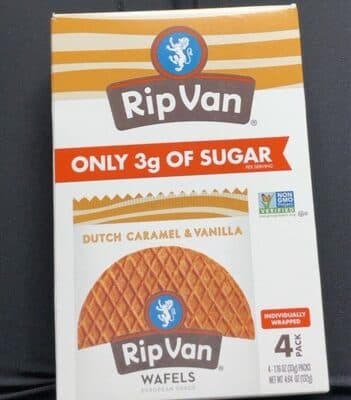 Dutch Caramel & Vanilla Wafels