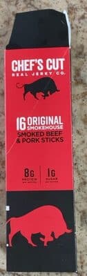 Smoked beef & Pork Sticks