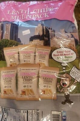 Lentil chips