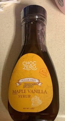Maple Vanilla Syrup
