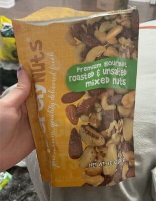 Premium Gourmet Roasted and Unsalted Mixed Nuts