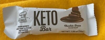 Genius Gourmet Chocolate Dream Keto Bar