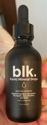 fulvic mineral drops